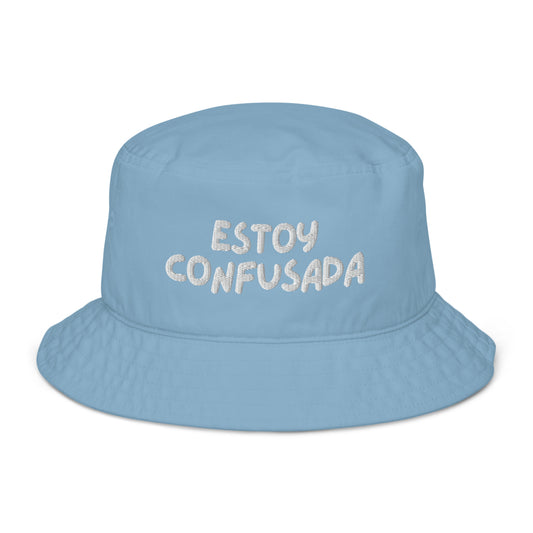 Gorro bucket hat estoy confusada bordado